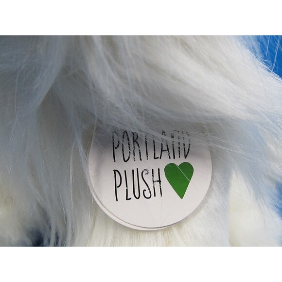 Portland Plush Aurora the Arctic Fox White Fluffy Plush 12" Realistic w/Tag - Picture 2 of 10